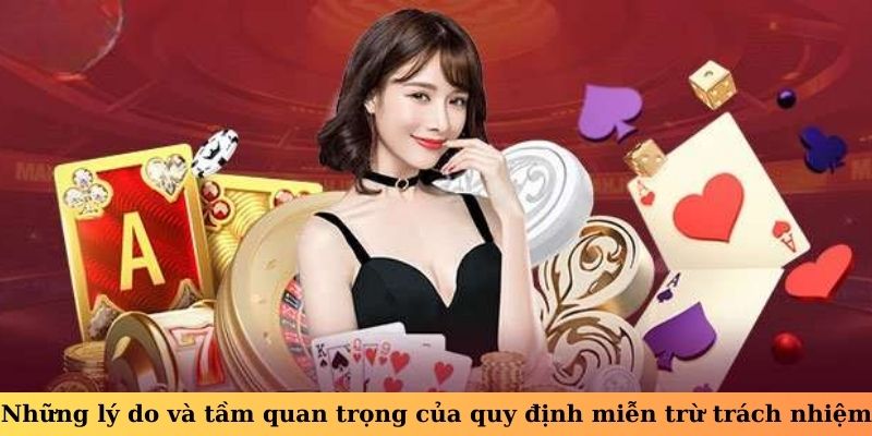 Những lý do và tầm quan trọng của quy định miễn trừ trách nhiệm